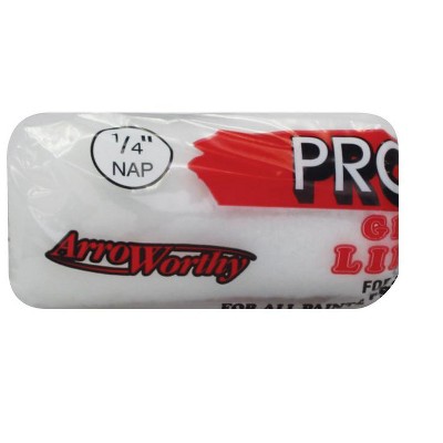 ArroWorthy Pro-Line Dralon 4 in. W X 1/4 in. Paint Roller Cover 1 pk