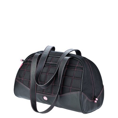 Mobile Edge Sumo Travel Duffel - Black w/Pink Stitching - Large