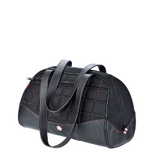 Mobile Edge Sumo Travel Duffel - Black w/Pink Stitching - Large - 1 of 4