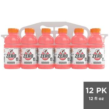 Gatorade G Zero Watermelon Splash Sports Drink - 12pk/12 fl oz Bottles