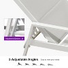 PURPLE LEAF Outdoor Chaise Lounge Set Adjustable Recliner with Side Table Aluminum Outdoor Lounger - 3 of 4