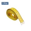 Unique Bargains Flexible Tailor Craft Ruler Tape Measure Yellow 120" 1 Pc - 3 of 4