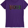 Women's - Wicked - Theatrical Rainbow Logo Short Sleeve Graphic T-Shirt - 2 of 3