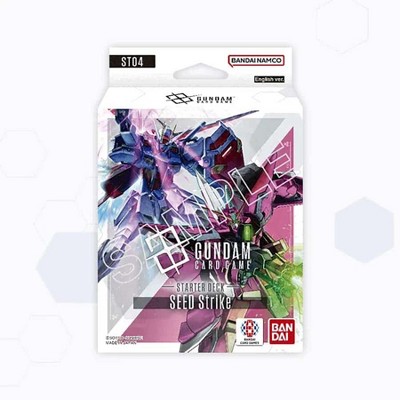 Bandai Gundam Card Game Starter Deck - Seed Strike (ST04) - 50 Cards