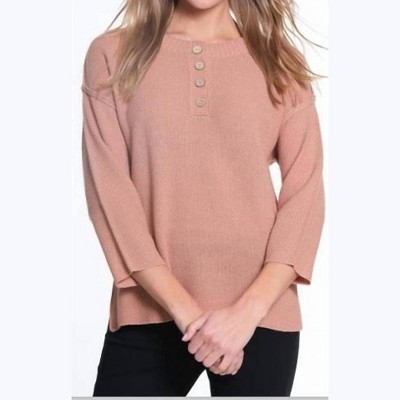 Women's Henley Sweater - Multiples