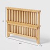 Dura Culina® Bamboo Drying Rack, Freestanding and Folds for Storage - 4 of 4