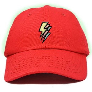 Dalix Lightning Embroidered Bolt Dad Hat Cotton Baseball Cap Adjustable Mens - 1 of 4