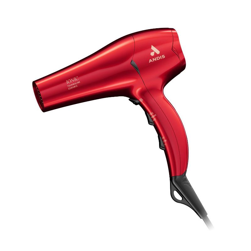Andis Pro Dry Tourmaline Ionic Ceramic 1875W Hair Dryer - Red, 5 of 8