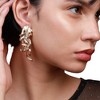 SOHI Women's California Gold Casual Drop Earrings - 4 of 4