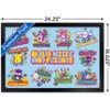 Trends International Hello Kitty and Friends: 24 Tokyo Skate Group Grid Framed Wall Poster Prints - 3 of 4