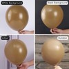 PartyWoo Balloons Brown Coffee Boho Neutral 12 Inch 50 pcs - 2 of 4
