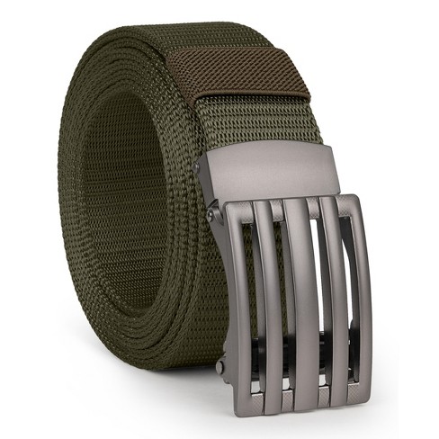 Men's Adaptive D-ring Belt With Hook And Loop Adjustment - Goodfellow & Co™  Khaki S/m : Target