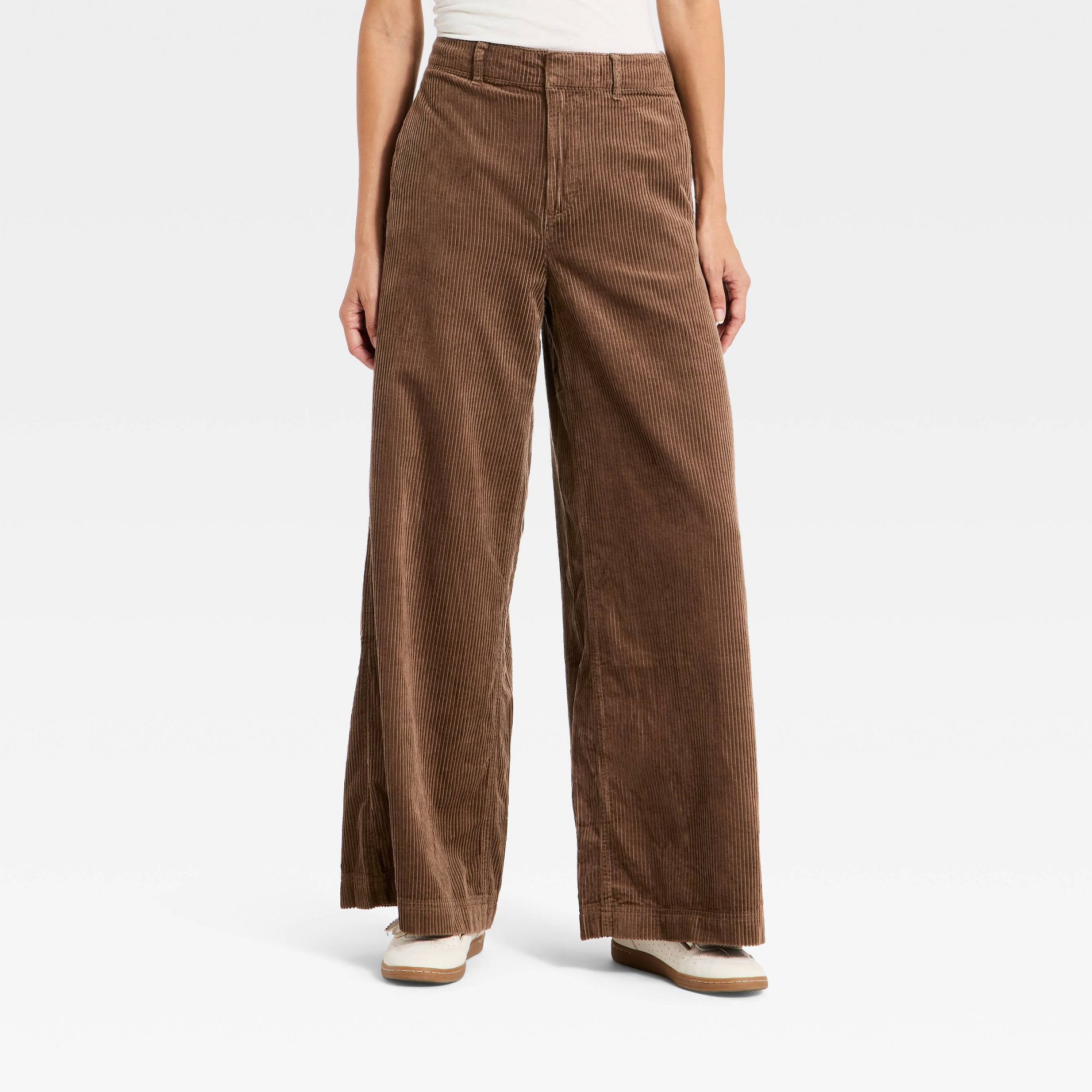Women's High-Rise Corduroy Palazzo Pants - Universal Thread™