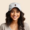 Dalix Strawberry Embroidered Cap Cotton Baseball Summer Cool Dad Hat Womens - 2 of 4