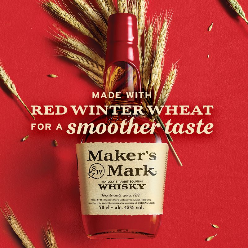 Maker&#39;s Mark Kentucky Straight Bourbon Whisky - 750ml Bottle, 5 of 10
