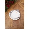Gallerie II Beige Gnome 3D Small Christmas Cookie Plate - 2 of 4