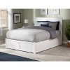 Platform Bed - Storage Bed with Flat Panel Footboard & USB Charger - 3 of 4