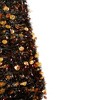 Northlight Pre-Lit Pop Up Jack O' Lantern Artificial Halloween Tree - 6' - Orange Lights - 3 of 4