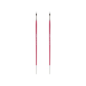 Creative Mark Pro White Soft Filament Acrylic Paint Brushes - Bright  Sets of 3 - Versatile Synthetic Brushes for Acrylic Painting , Gouache, Oils & - 1 of 4