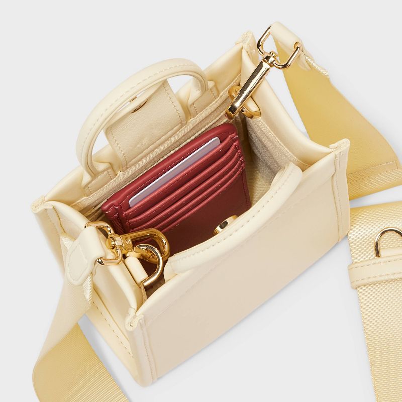 Mini Boxy Tote Handbag - A New Day™, 5 of 10