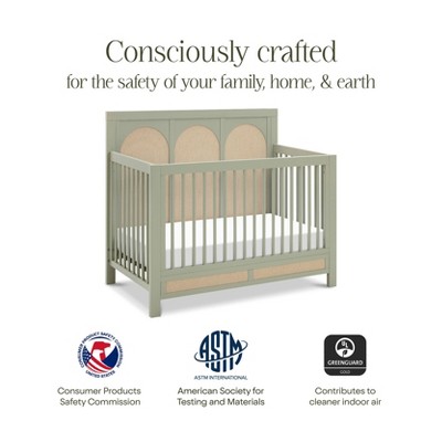 Eloise French Sage and Sand 4-in-1 Convertible Crib