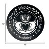 Slickblue Celtic Metal Wall Art – 12" Round Hanging Decor in 8 Irish Designs & 4 Finish Options for Home - 3 of 4