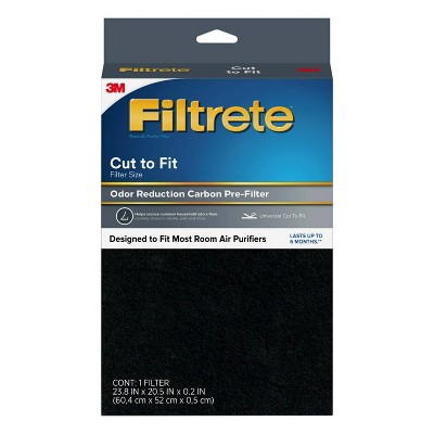 Filtrete Odor Reduction Carbon Pre-Filter Room Air Purifier Filter