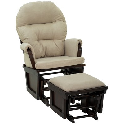 Nursery glider best sale rocker with ottoman