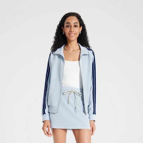 A New Day Women's Athleisure Jacket - A New Day™ Blue M