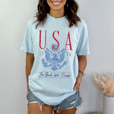 Simply Sage Market USA Seal Garment Dyed Tee
