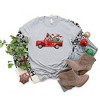 Simply Sage Market Women's Farm Animals Christmas Truck Short Sleeve Graphic Tee - 2 of 4