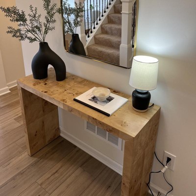 Ogden Burled Wood Console Table - Threshold™ Designed With Studio Mcgee ...