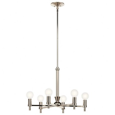 Kichler Lighting Torvee 6 - Light Chandelier in  Nickel Textured
