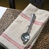 Slickblue Striped Cotton Napkin Set, Black or Red with Beige, Classic Dining Table Accessory, 20 Inch - 2 of 3