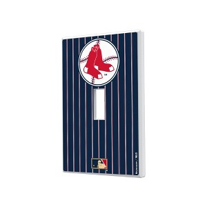 MLB Cooperstown East Teams Pinstripe Hidden-Screw Light Switch Plate for Single Toggle - 1 of 4