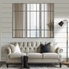 SpassWay Black/Gold Accent Wall Mirror Bathroom/Vanity Mirror Overmantal Mirror Overmantel Mirror for Living Room Bedroom Entryway - 3 of 4