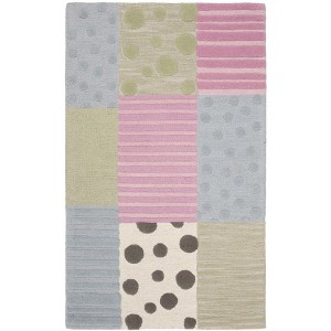 Safavieh Kids SFK321 Hand Tufted Indoor Rug - Safavieh - 1 of 4