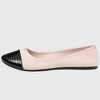 Alpine Swiss Kelly Women’s Ballet Flats | RUNS SMALL SIZE UP | Comfortable Dress or Casual Shoes | Two Tone Cap Toe Slip On Flats | Anti-Slip Sole - 2 of 4