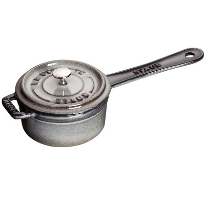 Staub Cast Iron 0.25-qt Mini Saucepan : Target