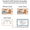 Big Dot of Happiness My First Rodeo - Little Cowboy 1st Birthday Party Game Scratch Off Cards - 22 Count - 4 of 4