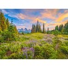 2000 Piece Jigsaw Puzzle, Blossoms of Morning, Landscape puzzles, Meadow, Mountain view, Adult Puzzle, Castorland C-200863-2 - 2 of 4