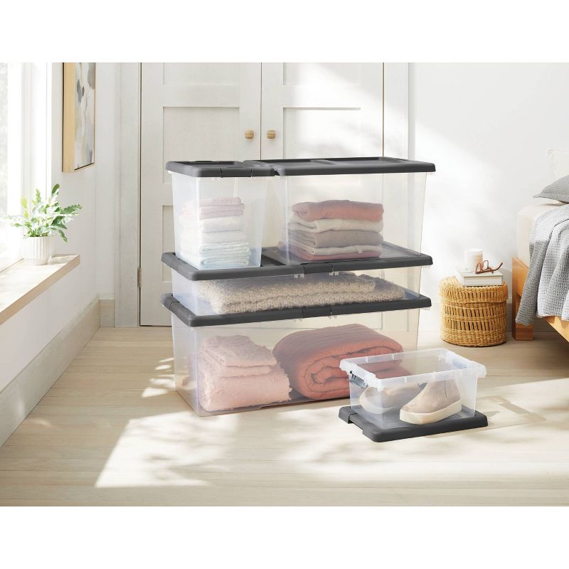 Small Latching Clear Storage Box - Brightroom&#8482;, 6 of 7