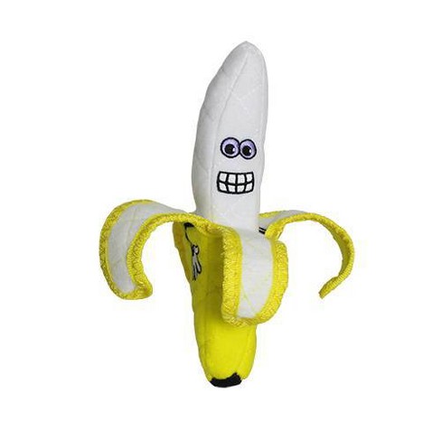 Tuffy Funny Food Banana Dog Toy