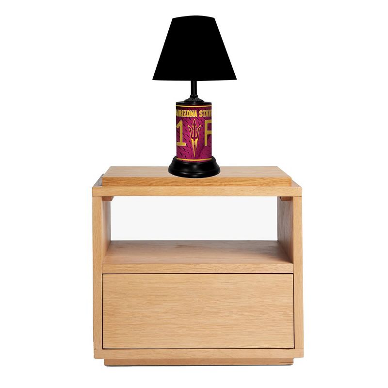 NCAA 18-inch Desk/Table Lamp with Shade, #1 Fan with Team Logo, Iowa State Cyclones, 3 of 4