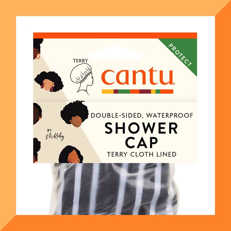 Cantu Cloth Terry Lined Shower Cap - 1ct, 5 of 7