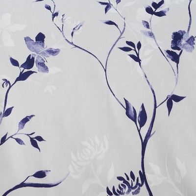 floral navy purple