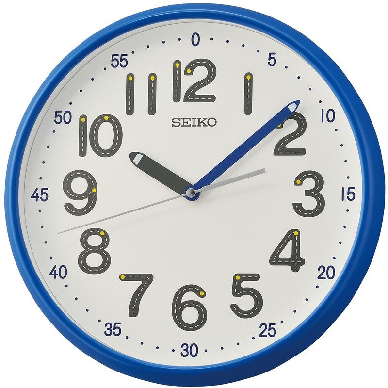 Seiko 12" Shuyona Wall Clock - Blue, 1 of 5