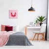 Wall Art by Ashley Singleton Attract Positive Vibes Pink/Red Magnet Kids' Unframed Canvas - Stupell Industries: Multicolor MDF Digital Art - 3 of 4