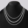 Ross-Simons Sterling Silver Jewelry Set: 3 Necklaces Size 18 - 3 of 4