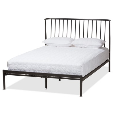 queen platform bed target